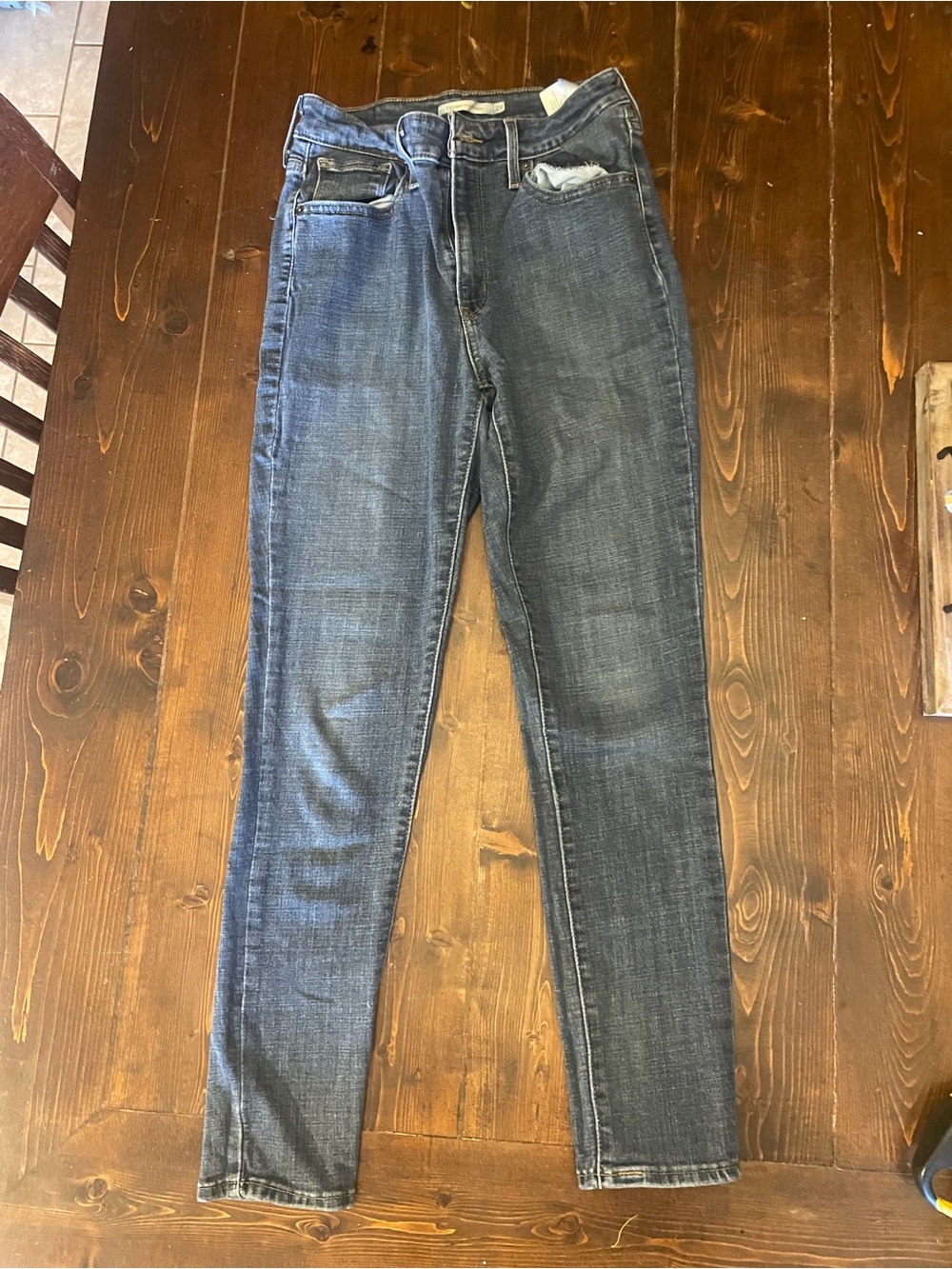 Levi’s Dark Wash Skinny Jeans